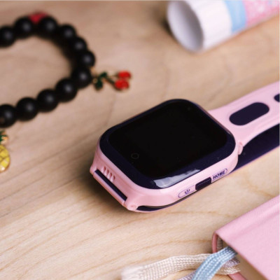 Дитячий розумний GPS годинник з відеодзвінком Wonlex KT24s Pink (SBWKT24SP) Дитячий розумний GPS годинник з відеодзвінком Wonlex KT24s Pink (SBWKT24SP)