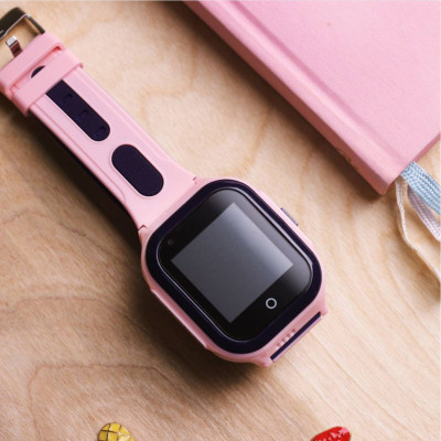 Дитячий розумний GPS годинник з відеодзвінком Wonlex KT24s Pink (SBWKT24SP) Дитячий розумний GPS годинник з відеодзвінком Wonlex KT24s Pink (SBWKT24SP)