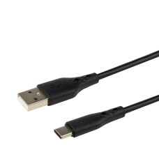 Кабель USB Borofone BX48 USB - Type C 2,4А 1м Чорний