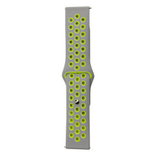 Ремешок Nikes Samsung Gear S3 22 mm Серо-Салатовый