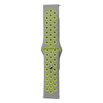 Ремешок Nikes Samsung Gear S3 22 mm Серо-Салатовый