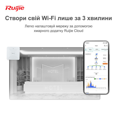 Точка доступа Ruijie Reyee RG-RAP2200(F) Точка доступа Ruijie Reyee RG-RAP2200(F)