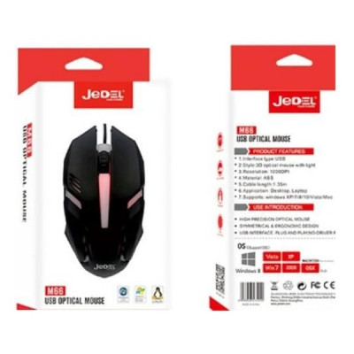 Миша Jedel M66 Black Миша Jedel M66 Black