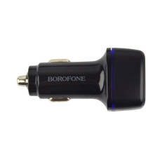 Автомобільний зарядний пристрій Borofone BZ14A PD20W QC3.0 Type C to Lightning 3A Чорний