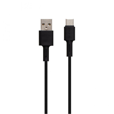 Кабель Borofone BX31 Silicone USB - Type C 5 А 1 м Черный