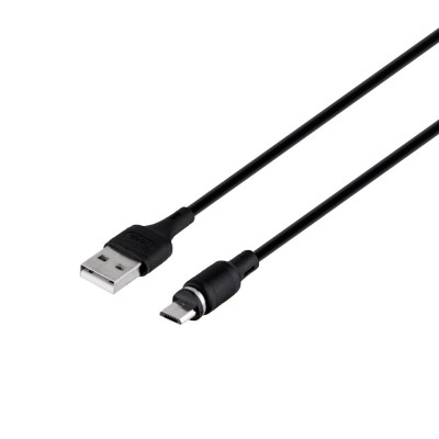 Кабель Hoco X52 Sereno magnetic USB – Micro USB 1 m Черний
