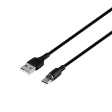 Кабель Hoco X52 Sereno magnetic USB - Type C 3А 1 m Черный