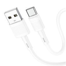 Кабель Hoco X83 USB to Type-C charging data cable 1 m PVC material current up to 3A Белый