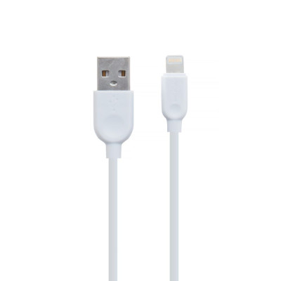 Кабель Borofone BX14 USB - Lightning 2.4A Max 1 m Белый