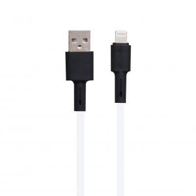 Кабель Borofone BX31 Silicone USB - Lightning 5A Max 1 m Белый
