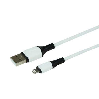 Кабель Borofone BX79 IP Silicone USB - Lightning 2.4A 1 m Белый