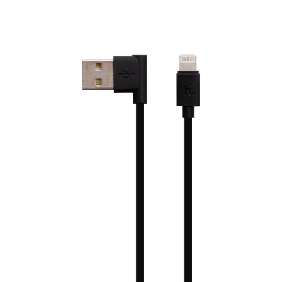 Кабель Hoco UPL11 L Share USB - Lightning 2A 1.2 m Черный