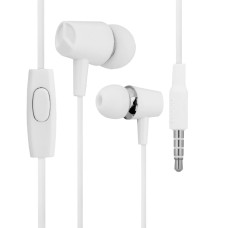 Проводные наушники Hoco 3.5 mm M34 вакуумные с микрофоном 1.2 m White
