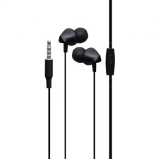 Проводные наушники Hoco 3.5 mm M60 Perfect вакуумные с микрофоном 1.2 m Black