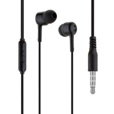 Проводные наушники Hoco 3.5 mm M82 La Musique вакуумные с микрофоном 1.2 m Black