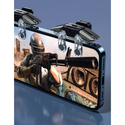 Геймпад тригер для смартфона Union JS 65 з Air Mapping макросом до 50 натискань для PUBG пабг COD Standoff 2 iOS Android Геймпад тригер для смартфона Union JS 65 з Air Mapping макросом до 50 натискань для PUBG пабг COD Standoff 2 iOS Android