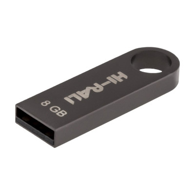 Флеш пам'ять Hi-Rali Shuttle USB 2.0 8GB Steel Флеш пам'ять Hi-Rali Shuttle USB 2.0 8GB Steel
