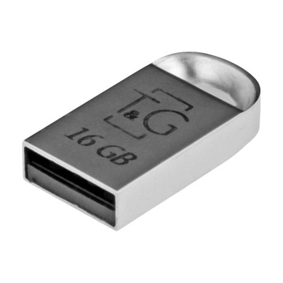 Флеш память T&G USB 2.0 16GB Metal 107 Steel