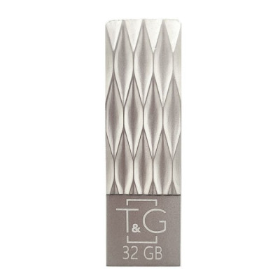 Флеш пам'ять T&G USB 2.0 32GB Metal 103 Steel Флеш пам'ять T&G USB 2.0 32GB Metal 103 Steel