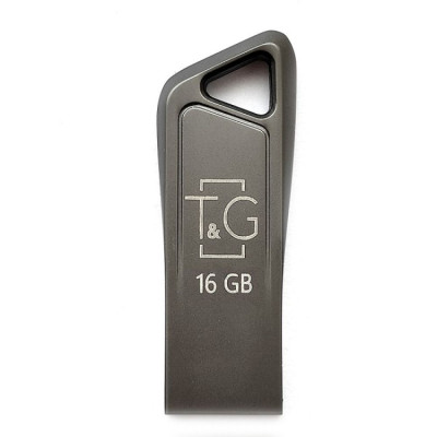 Флеш пам'ять T&G USB 2.0 16GB Metal 114 Steel Флеш пам'ять T&G USB 2.0 16GB Metal 114 Steel