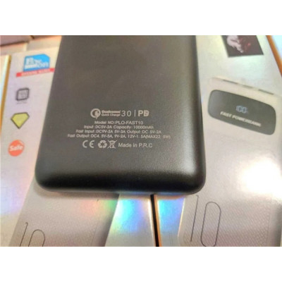 Портативная батарея Paleon 10000 mAh 22.5W type-c Черный (hub_e4rlkk)