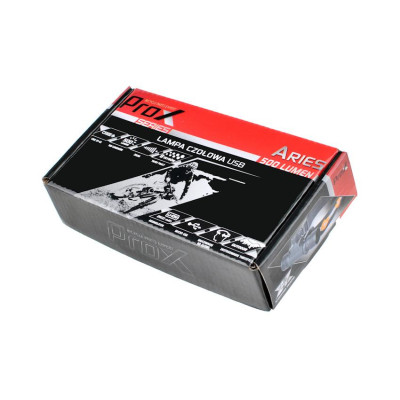 Фара налобна ProX Aries 1 Cree XP-G2 500Lm USB Чорний (A-O-B-P-0358) Фара налобна ProX Aries 1 Cree XP-G2 500Lm USB Чорний (A-O-B-P-0358)