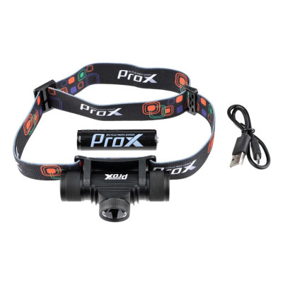 Фара налобна ProX Aries 1 Cree XP-G2 500Lm USB Чорний (A-O-B-P-0358) Фара налобна ProX Aries 1 Cree XP-G2 500Lm USB Чорний (A-O-B-P-0358)