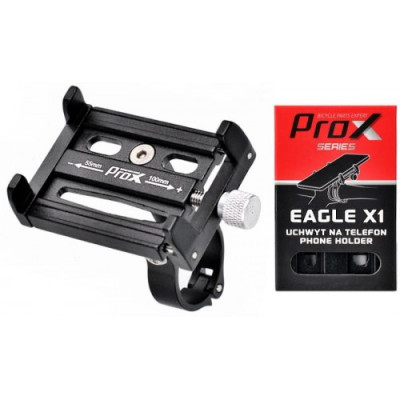 Велотримач ProX Eagle X1 для телефону 4- 6,7 ALU Чорний (A-O-B-P-0432) Велотримач ProX Eagle X1 для телефону 4- 6,7 ALU Чорний (A-O-B-P-0432)