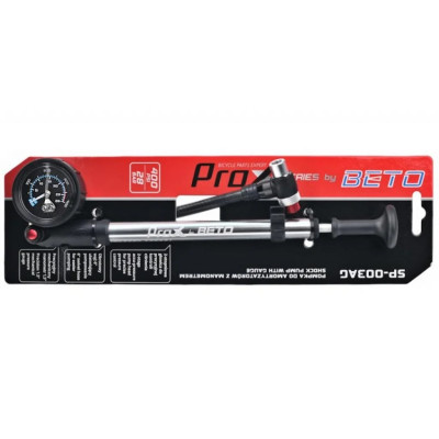 Насос ProX SP-003AG 400PSI для амортизаторів з манометром Сірий (A-PO-0136)