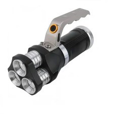 Светодиодный фонарь прожектор с ручкой Worklight 3 x LED-XPE LED 30 W от сети черный