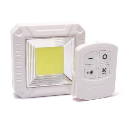 Светильник светодиодный LED на батарейках Светодиодная самоклеящаяся лампа с пультом 3 режима