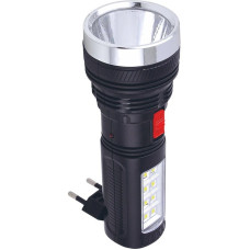 Фонарик аккумуляторный светодиодный Stenson 1W+8SMD ME-4514