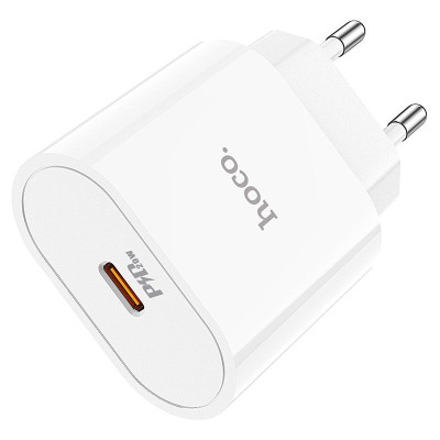 Зарядное устройство Hoco C94A PD20W PPS QC3.0 FCP AFC Белый