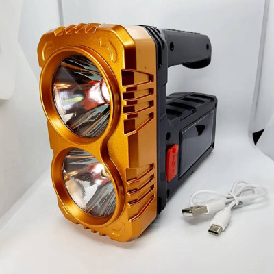 Ручной светодиодный фонарь на солнечной батарее X-Balog 2LED-27COB USB Ручной светодиодный фонарь на солнечной батарее X-Balog 2LED-27COB USB