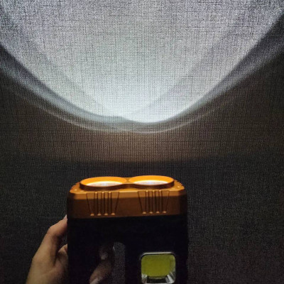 Ручной светодиодный фонарь на солнечной батарее X-Balog 2LED-27COB USB Ручной светодиодный фонарь на солнечной батарее X-Balog 2LED-27COB USB