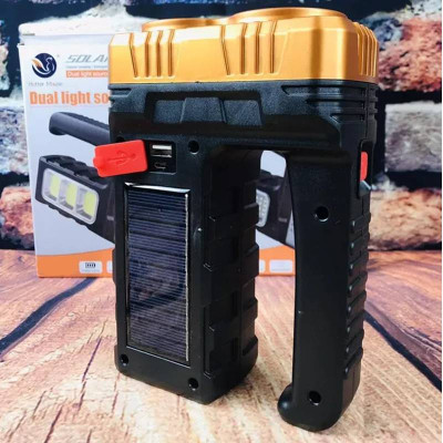 Ручной светодиодный фонарь на солнечной батарее X-Balog 2LED-27COB USB Ручной светодиодный фонарь на солнечной батарее X-Balog 2LED-27COB USB