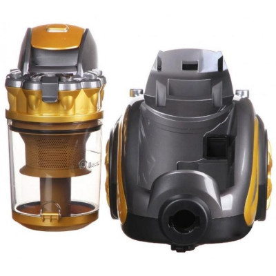 Пылесос Domotec 4408MS-3600W Turbo Brush 4 л Желтый