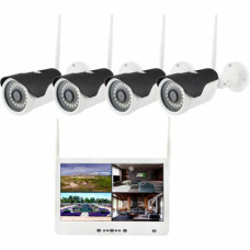 WIFI Камеры уличного видеонаблюдения 4шт и регистратор с экраном Defender 1304-4-DVR Kit 3Mp LCD-13
