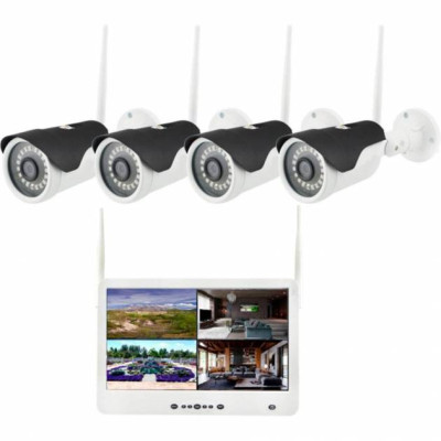 WIFI Камеры уличного видеонаблюдения 4шт и регистратор с экраном Defender 1304-4-DVR Kit 3Mp LCD-13