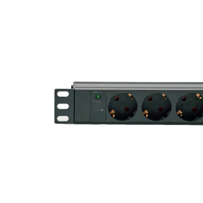 Сетевой фильтр Kingda KD-GER(16)N1009WKPB19A-C14 9 розеток 19 Сетевой фильтр Kingda KD-GER(16)N1009WKPB19A-C14 9 розеток 19