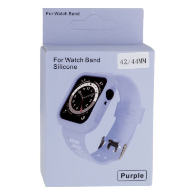 Ремінець силіконовий футляр ANCHOR Watch Band Apple Watch 42-44 mm Purple