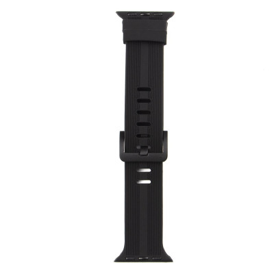 Ремінець ANCHOR Watch Band Silicone Shine Apple Watch 41 / Watch 40 / Watch 38 mm Black