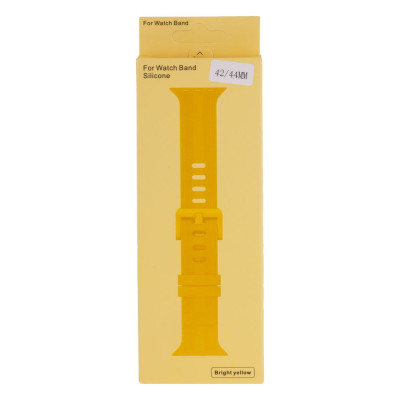 Ремінець ANCHOR Watch Band Silicone Shine Apple Watch 49 / Watch 45/ Watch 44 / Watch 42 mm Bright yellow
