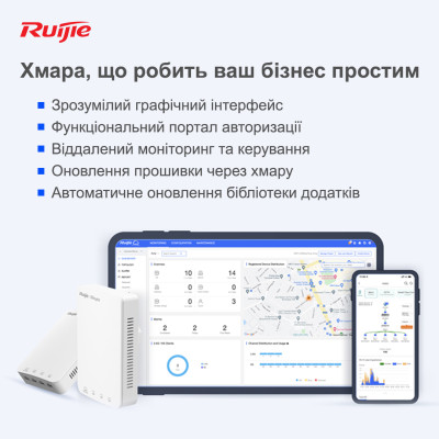 Точка доступу Ruijie Reyee RG-RAP1200(F) Точка доступу Ruijie Reyee RG-RAP1200(F)