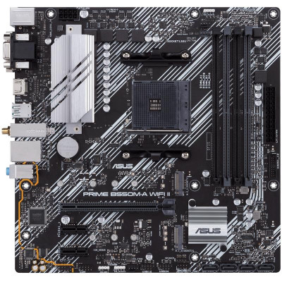 Материнська плата Asus Prime B550M-A WiFi II Socket AM4 Материнська плата Asus Prime B550M-A WiFi II Socket AM4