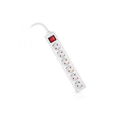 Фильтр питания Real-el RS-6 Protect M 5м White (EL122300035) Фильтр питания Real-el RS-6 Protect M 5м White (EL122300035)