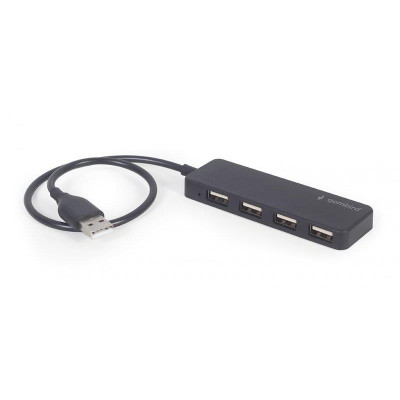Концентратор USB Gembird 4хUSB2.0 Black (UHB-U2P4-06) Концентратор USB Gembird 4хUSB2.0 Black (UHB-U2P4-06)