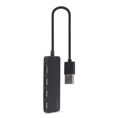 Концентратор USB Gembird 4хUSB2.0 Black (UHB-U2P4-06) Концентратор USB Gembird 4хUSB2.0 Black (UHB-U2P4-06)