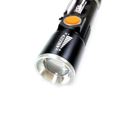 Тактический светодиодный аккумуляторный фонарь X-Balog BL-616 качественный zoom 11х2.8 см Тактический светодиодный аккумуляторный фонарь X-Balog BL-616 качественный zoom 11х2.8 см