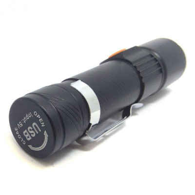 Тактический светодиодный аккумуляторный фонарь X-Balog BL-616 качественный zoom 11х2.8 см Тактический светодиодный аккумуляторный фонарь X-Balog BL-616 качественный zoom 11х2.8 см